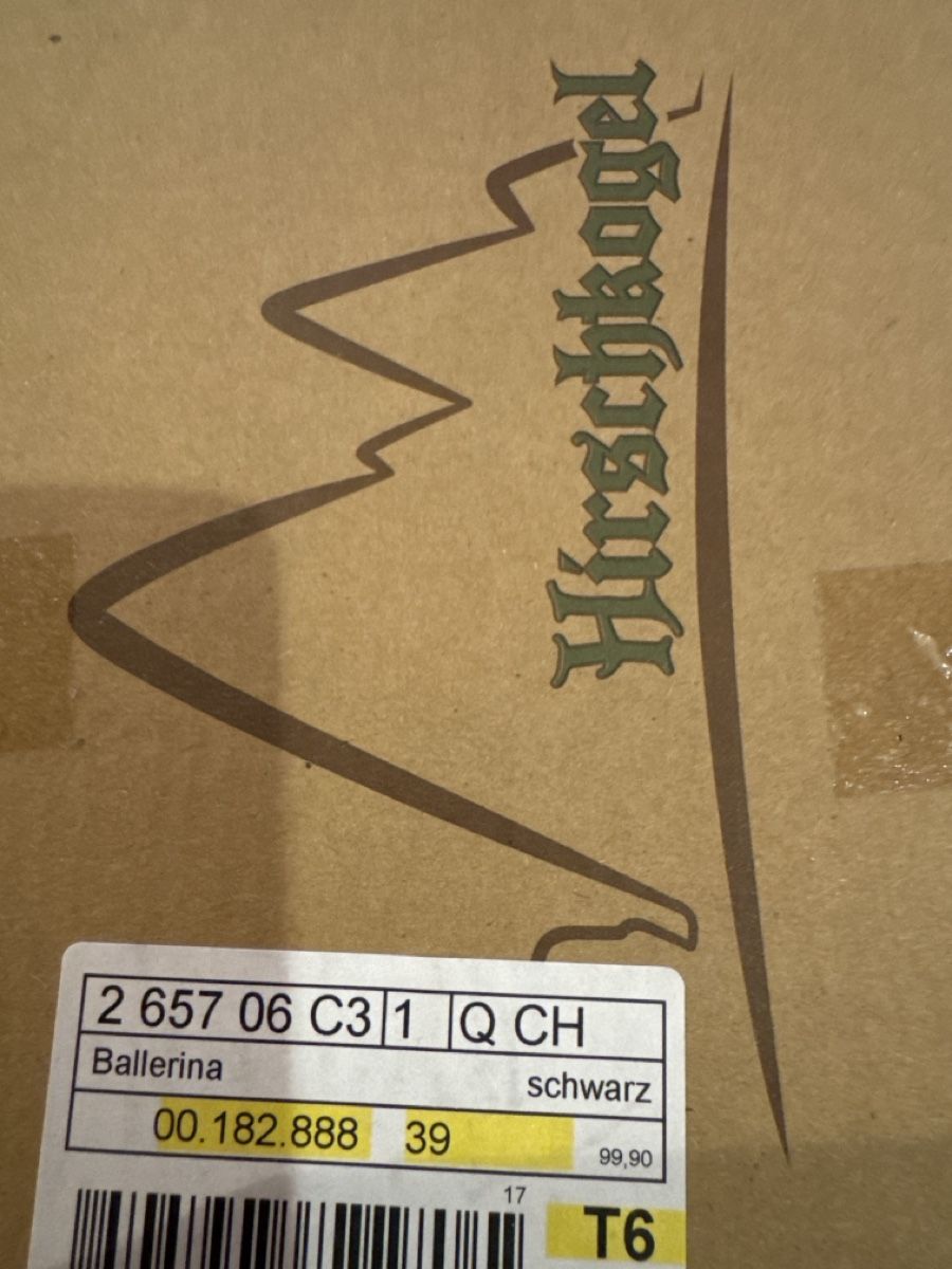 Scarpe da donna: Hirschkogel Ballerina schwarz Gr. 39 – Usato da Mauren venduto da ducducturi 3