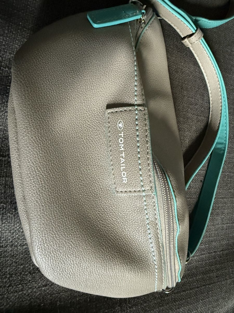Tom Tailor Borse da donna: Marsupio Tom Tailor in pelle grigia – Usato da Chiasso venduto da pri_yp8y 1