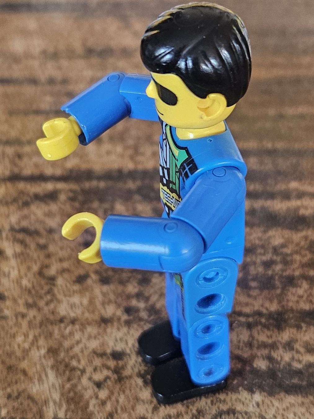 Lego Baukästen: lego figurine tech033 Technic Figure Blue Legs,  – Gebraucht aus Confignon von Ecrofigs 2