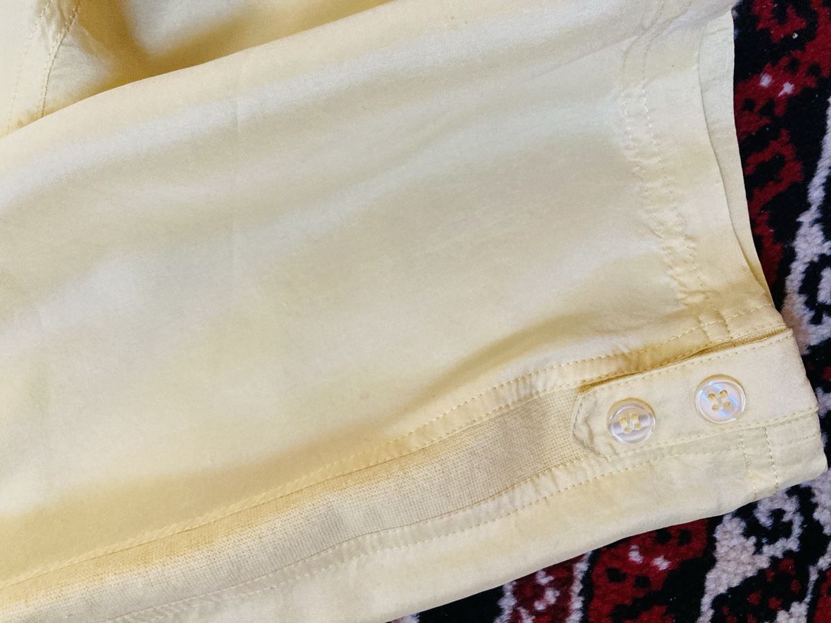 Camicette: Vintage: Bluse RASPBERRY COLLECTION 100% Seide hellgelb Gr.M – Usato da Stetten AG venduto da Hanya 3