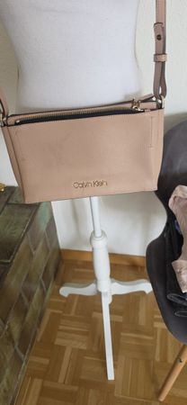 Calvin Klein Umhängetasche beige guter Zustand 25cm