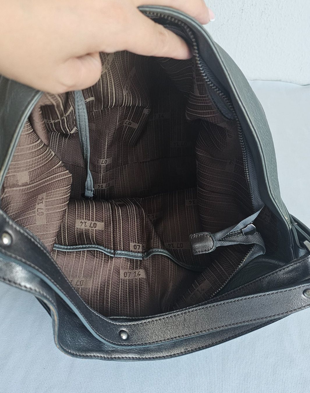 Taschen für Damen: *07 14* Handtasche Leder – Gebraucht aus Bronschhofen von Xena37 9
