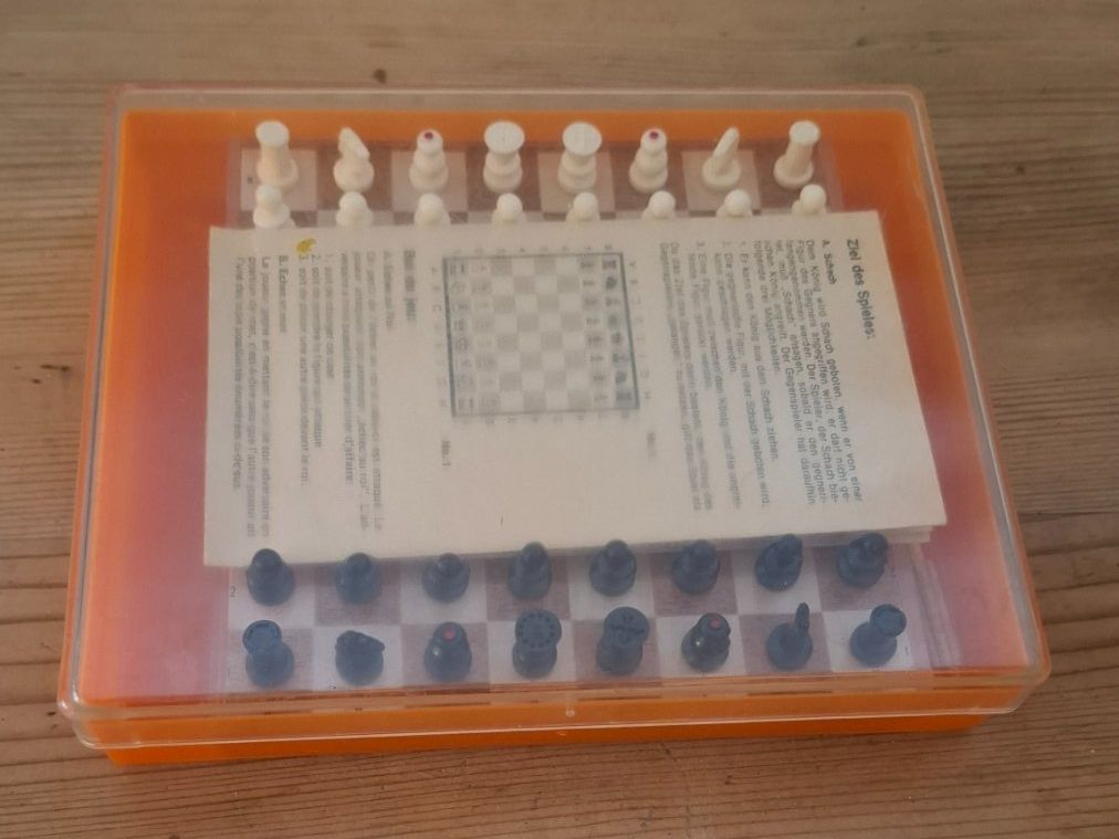 Spiele: Retro Schachspiel – Gebraucht aus Buochs von regenbogen7365 3