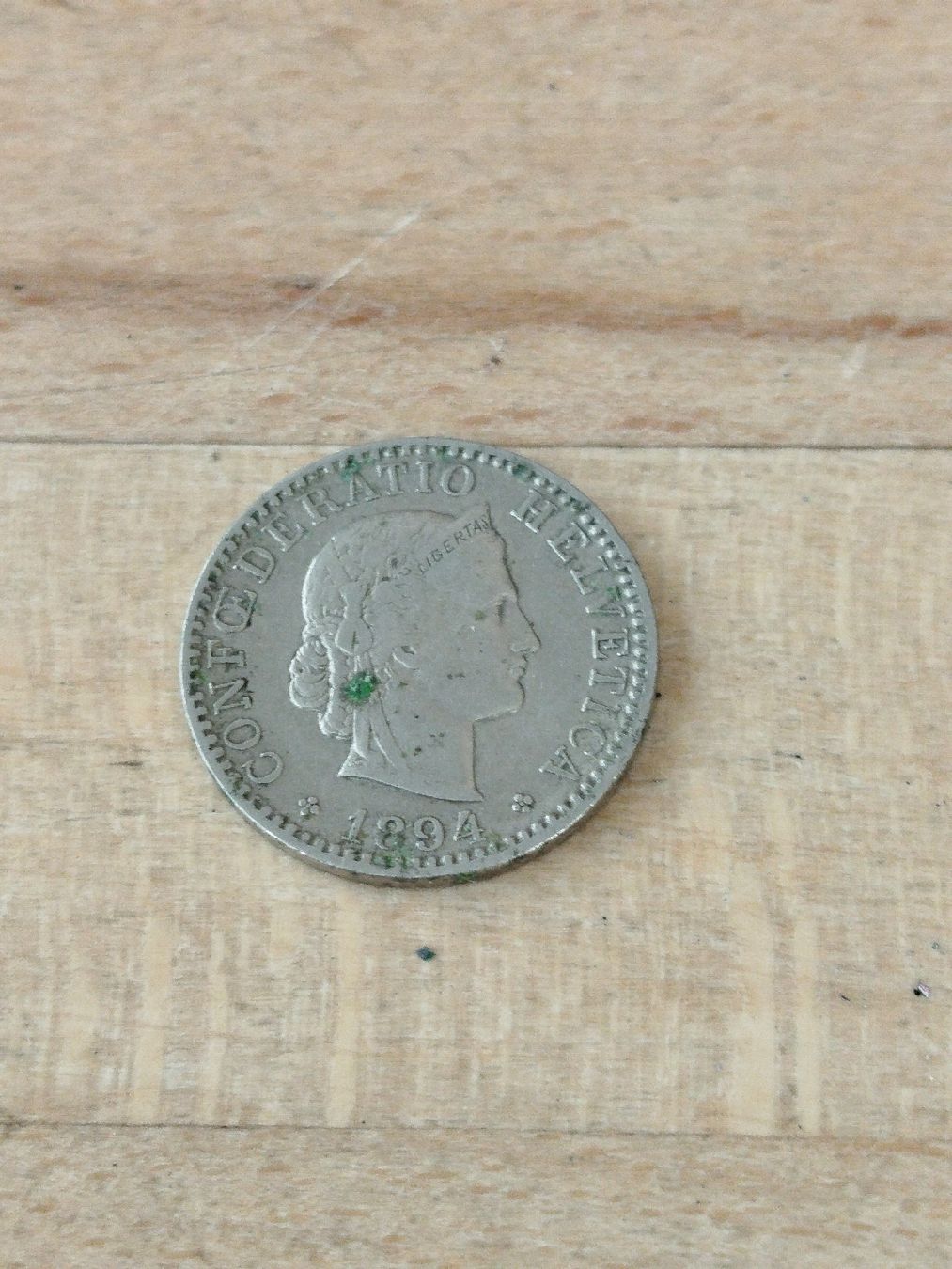 Tutti le monete: 20 centimes suisse 1894 – Usato da Châtel St Denis venduto da Magil71
