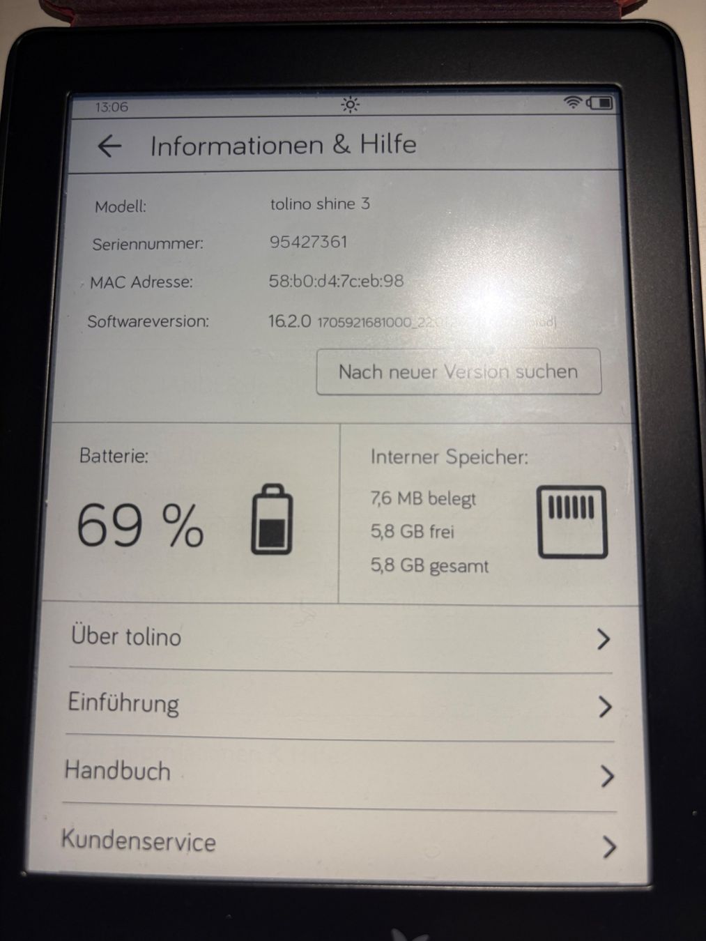 Tolino Tablet PC: Tolino Shine 3 – Gebraucht aus Zürich von Fabienne059 2