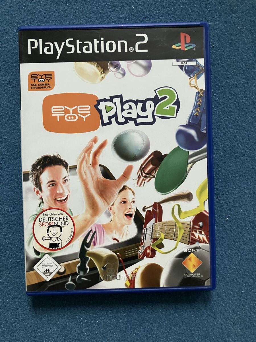 Sony Spiele: Eye Toy Play 2 PS2 – Gebraucht aus Chur von GC190