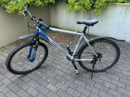 Gary Fisher Mountainbike Silber Blau