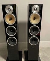 Enceintes colonne Bowers & Wilkins noir bon état