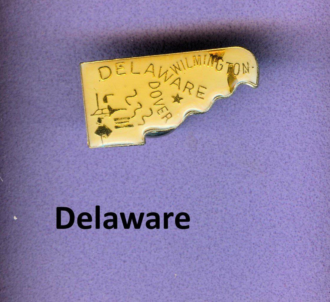 Placchette & Badge: USA   Delaware – Usato da Winterthur venduto da Sammleroase