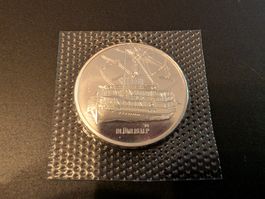 Sonder-Münze Silber Dampfschiff Blümlisalp 20Fr. (Nr.33)