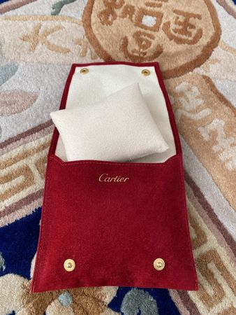 Cartier travel pouch