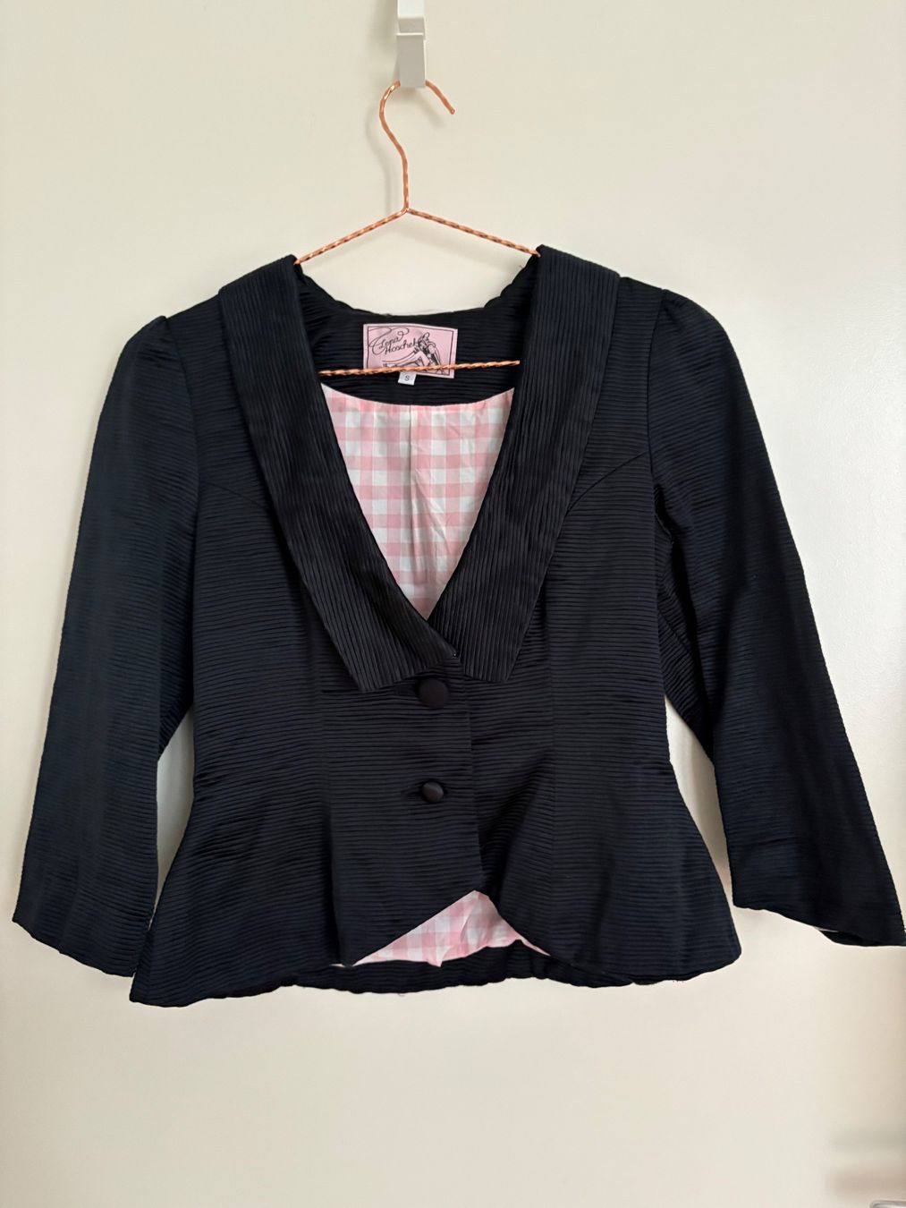 Giacche: Schwarzer Blazer von LENA HOSCHEK Gr. S – Usato da Zürich venduto da triangular