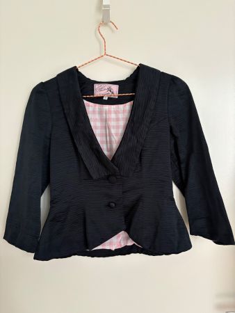 Schwarzer Blazer von LENA HOSCHEK Gr. S