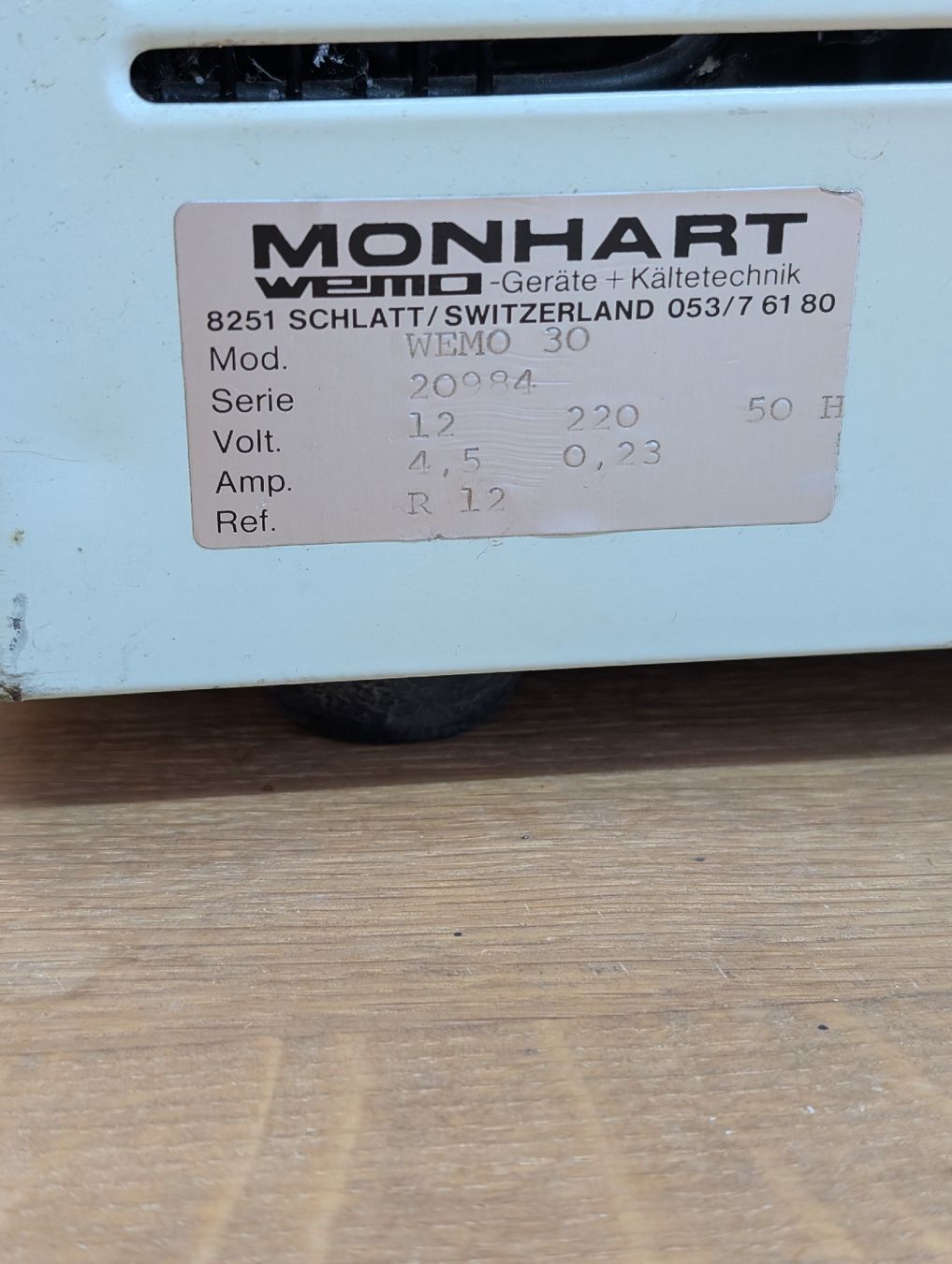 Kühlschränke & Kühlen: Vintage Kompressor Kühlbox WEMO  – Gebraucht aus Adligenswil von karinma 9