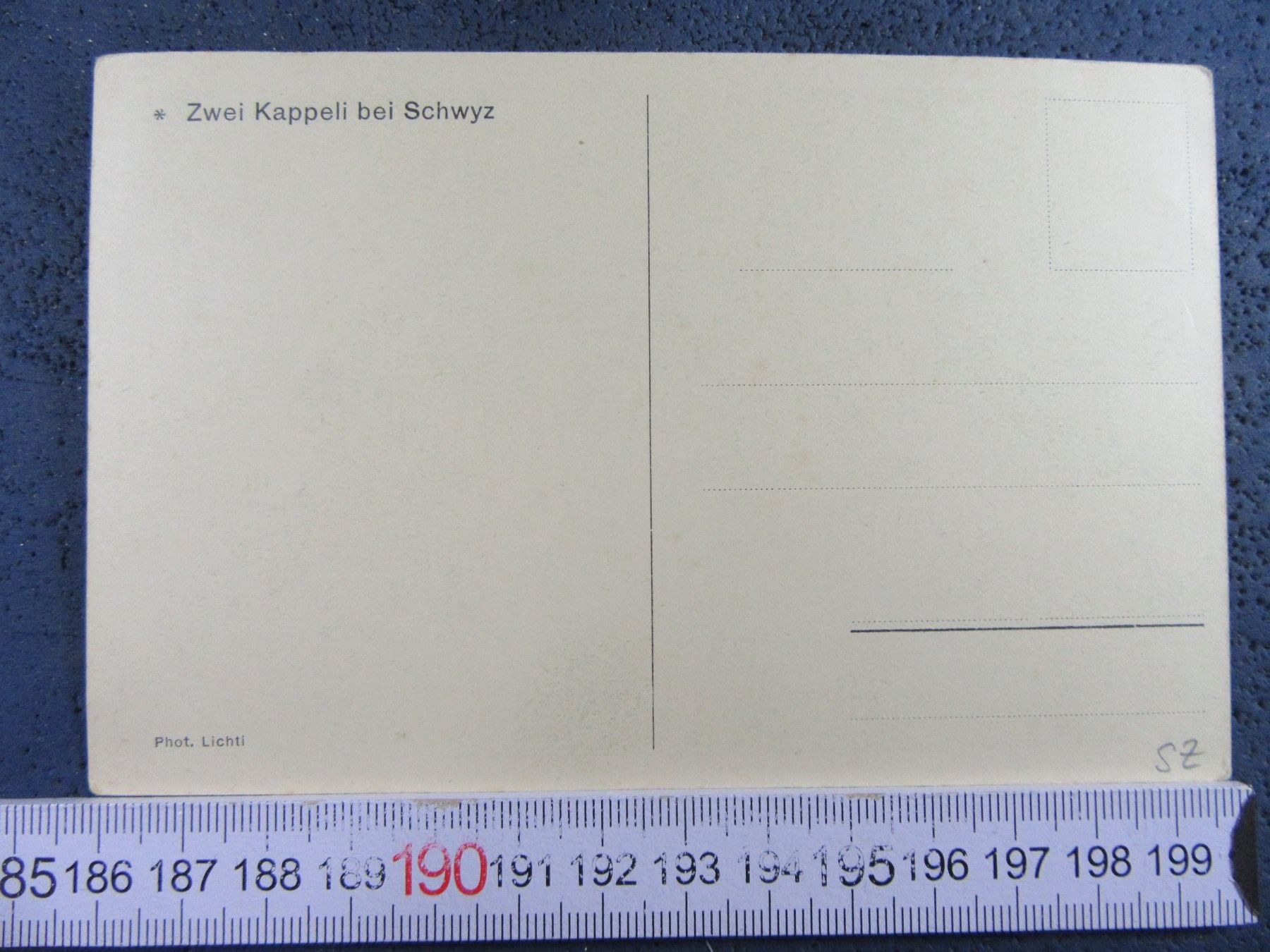 Ansichtskarten: ZWEI KAPPELI BEI SCHWYZ SZ AK – Gebraucht aus Ettingen von Hausi4711 1