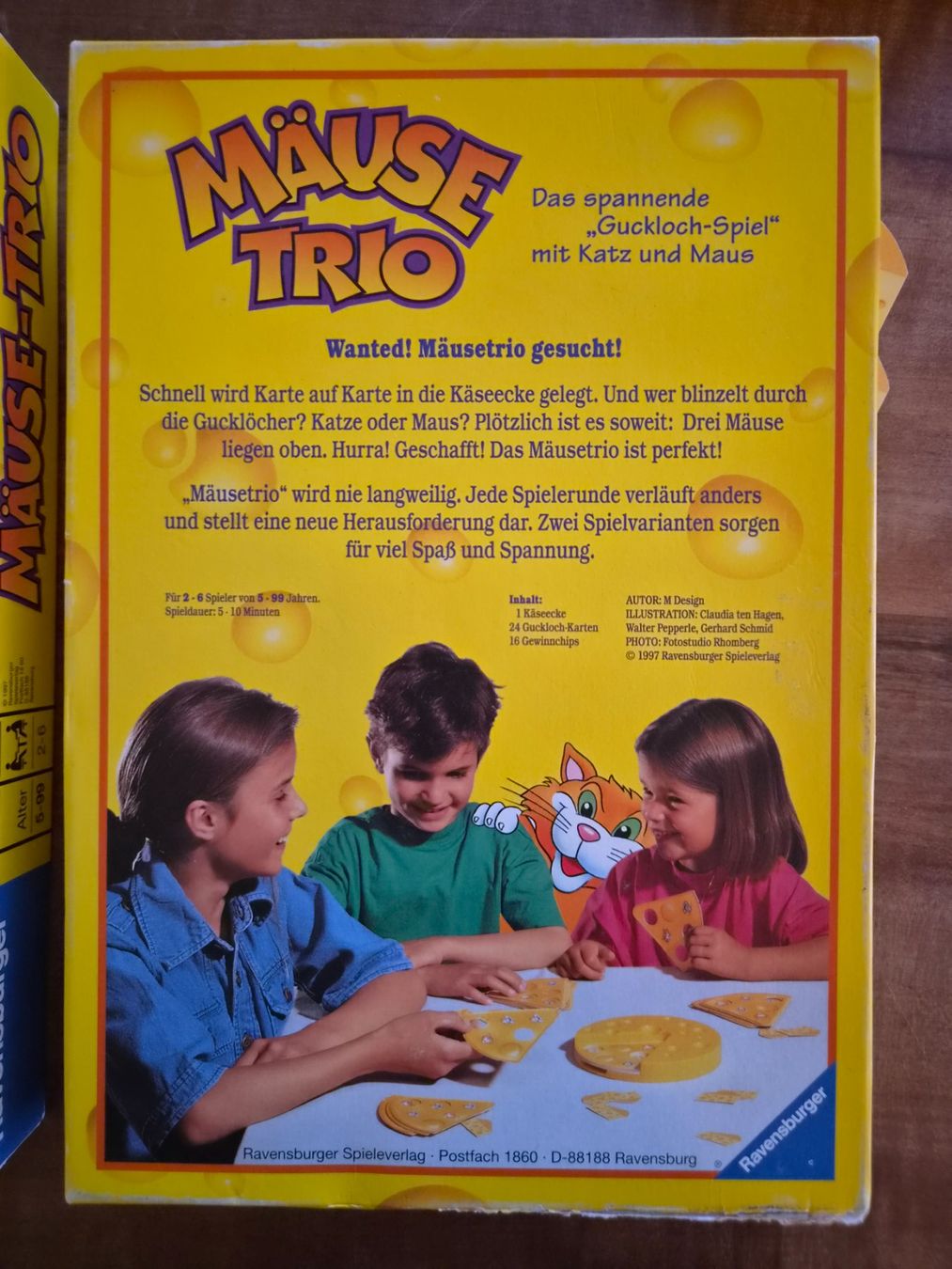 Ravensburger Giochi: Spiel Mäuse-Trio von Ravensburger – Usato da Giswil venduto da movo08 1