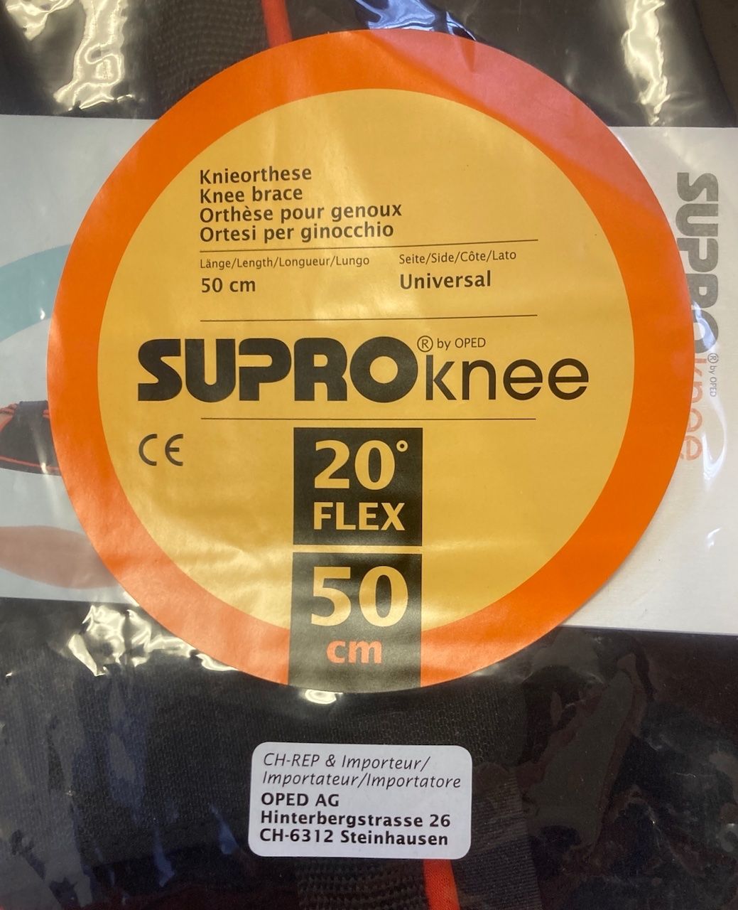 Attrezzature mediche: Knieorthese, SUPROknee, 50cm – Nuovo (secondo la descrizione) da Liedertswil venduto da elr_t8hs 1