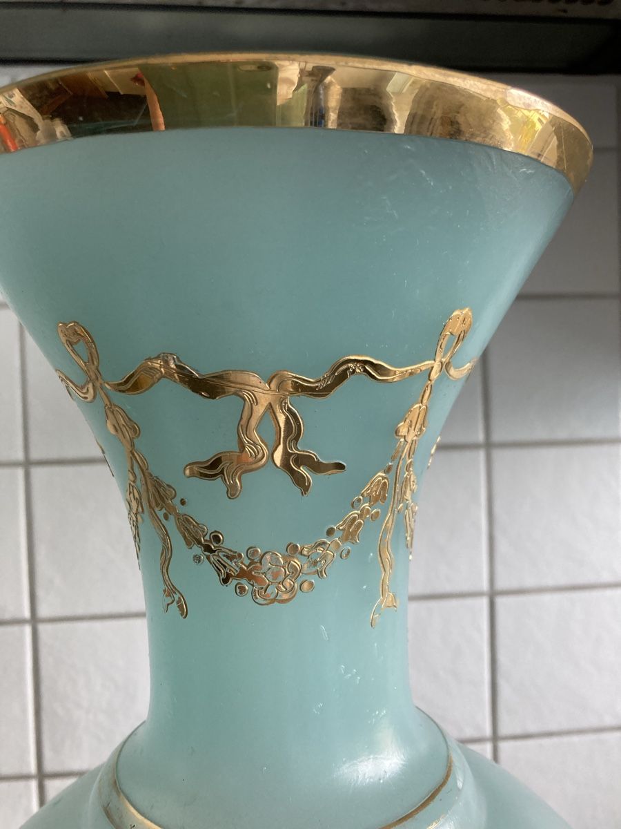 Vasi & Recipienti: Vase Opalglas Höhe 52 cm – Usato da HORGEN venduto da Jonai 2