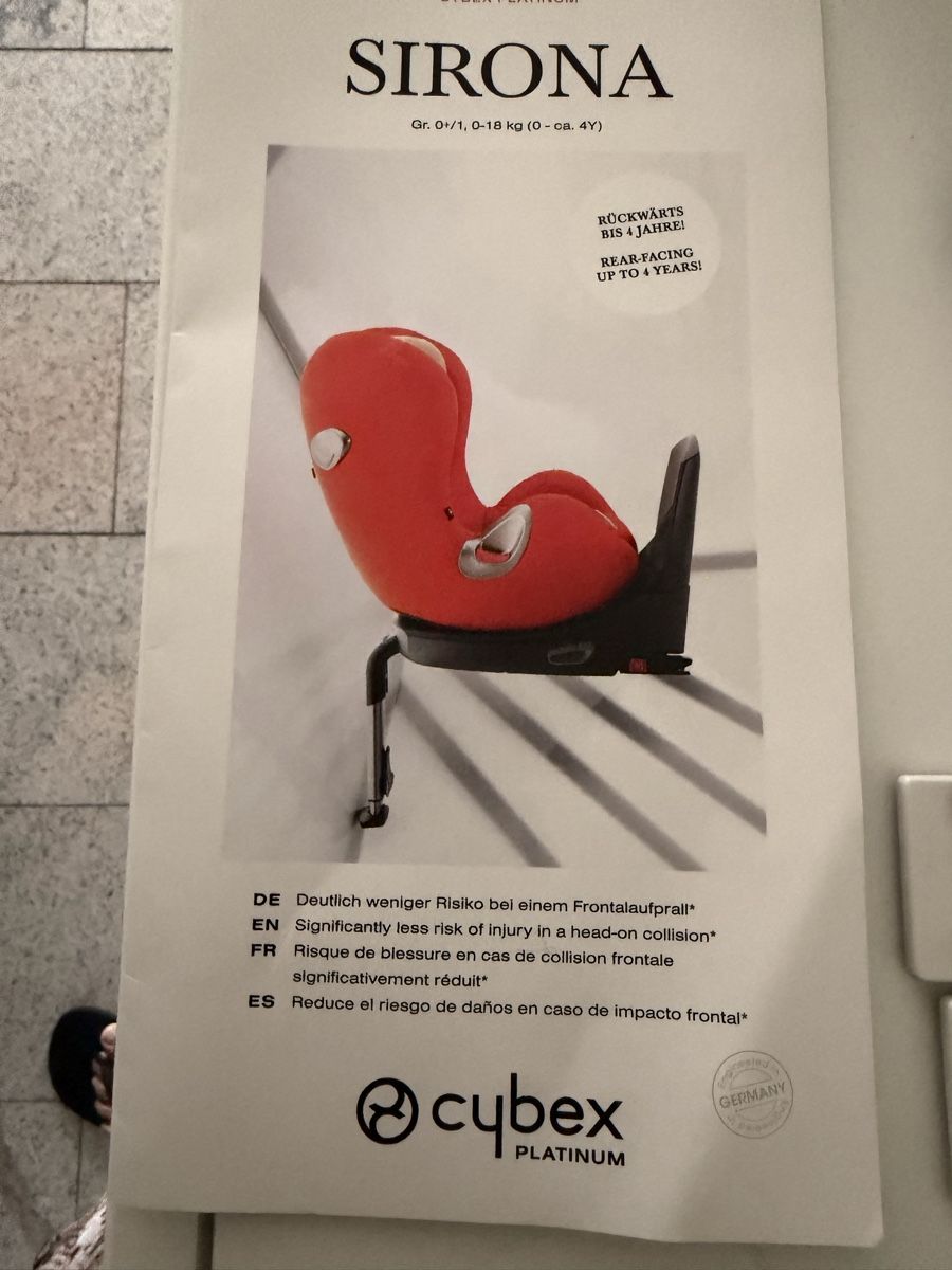 Cybex Seggiolini per auto: Autositz Cybex Platinum Sirona – Usato da Kerns venduto da SMITE 2