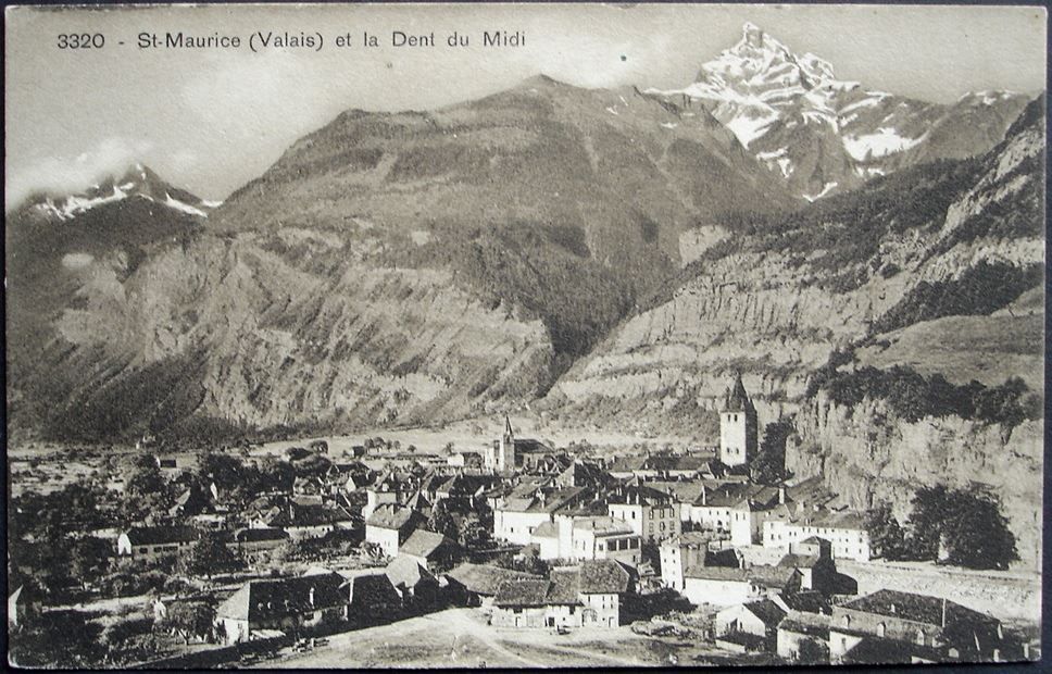 Cartoline postali: ST-MAURICE et la Dent du Midi – Nuovo (secondo la descrizione) da Jona venduto da philajona