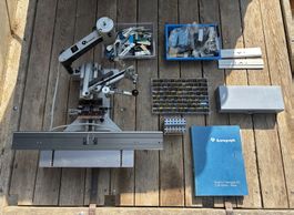 Gravograph Graviermaschine Pantograph mit viel Zubehör