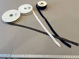 Zum nähen Verschiedene Rollen elastische Einfassbänder