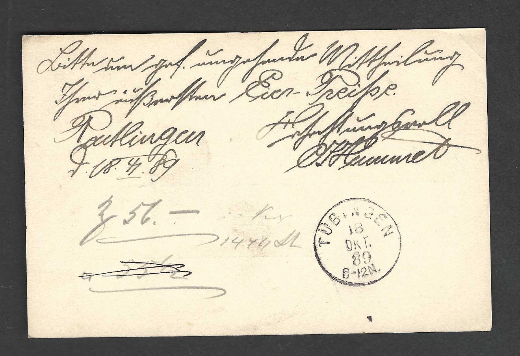 Tutti i francobolli: Deutsches Reich 1 Postkarte – Nuovo (secondo la descrizione) da Koblenz venduto da Markenhimmel 1