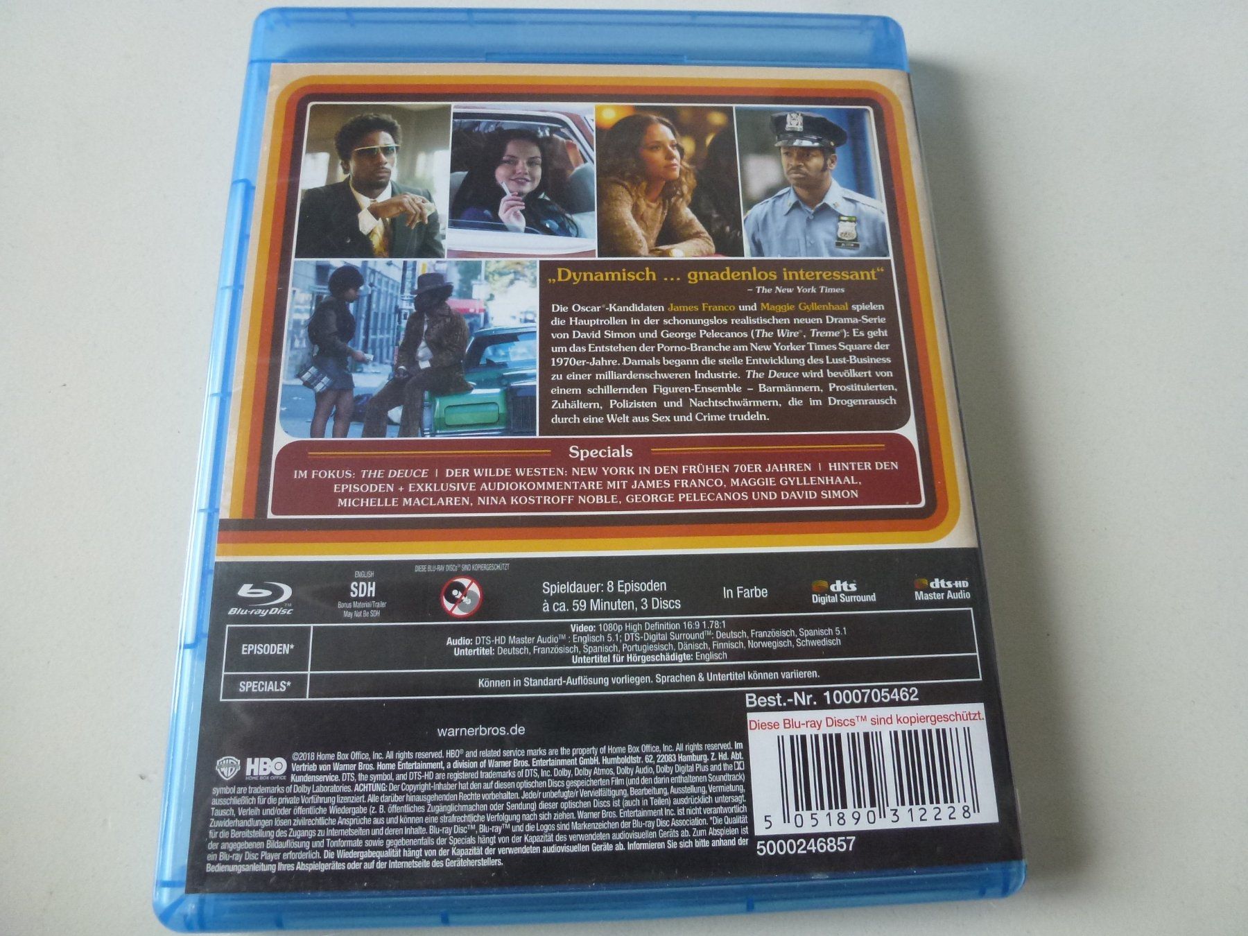 Tutti i DVDs: The Deuce - Staffel 1 (3 Blu-Rays) – Nuovo (secondo la descrizione) da Bern venduto da Frebo 1