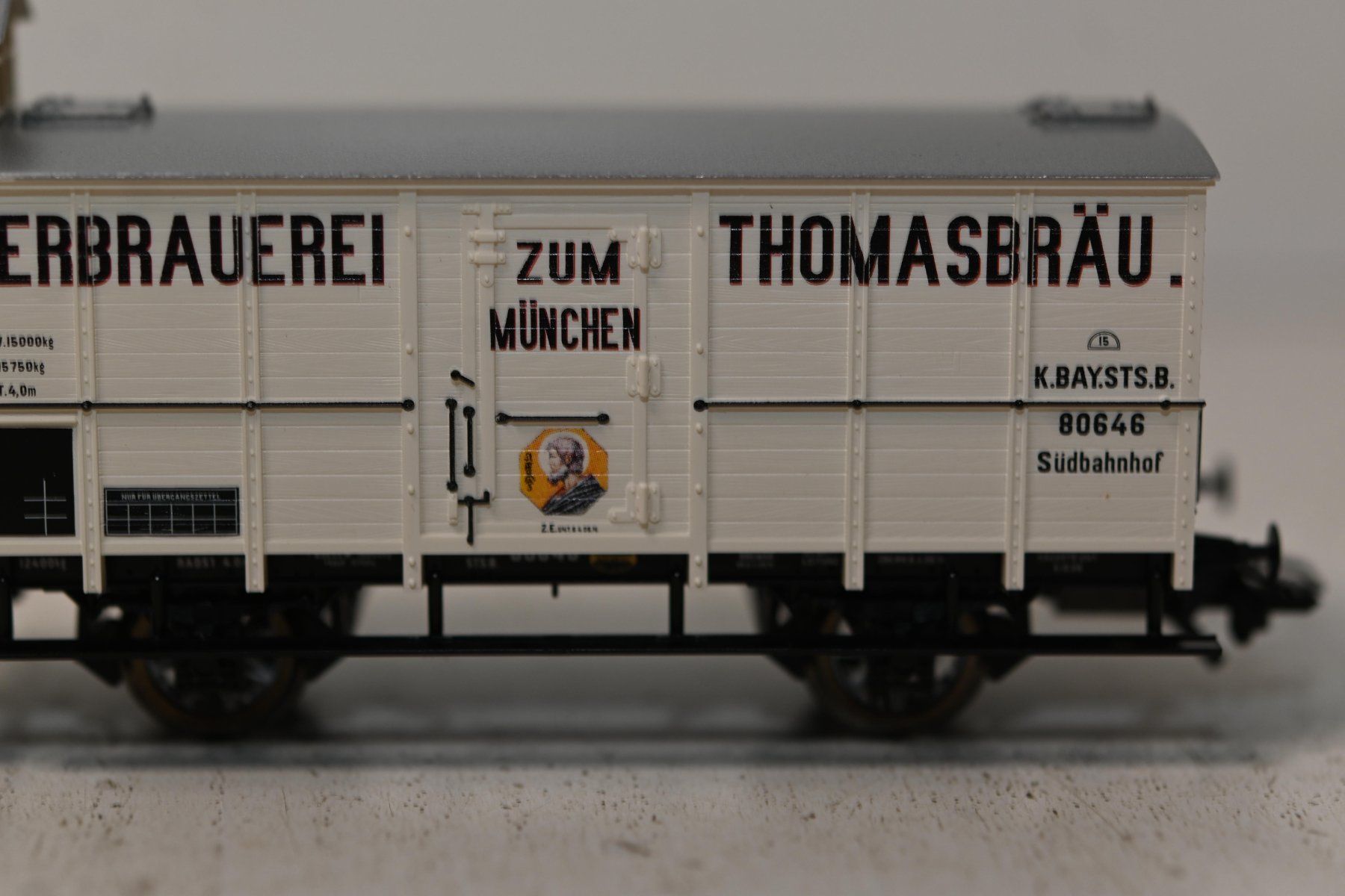 Trix Modelleisenbahnen: Bierwagen  Thomasbräu München Trix HO/DC mit OVP – Gebraucht aus Laupen ZH von Zmoewe 2