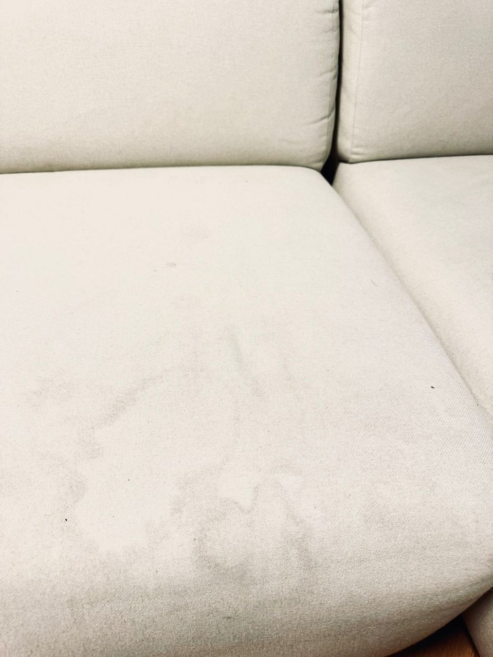 MYCS Divani: Ecksofa Trüffelbeige Feiner Cord - Pyllow - 218x 68 cm – Usato da Zürich venduto da shi_29fp 4