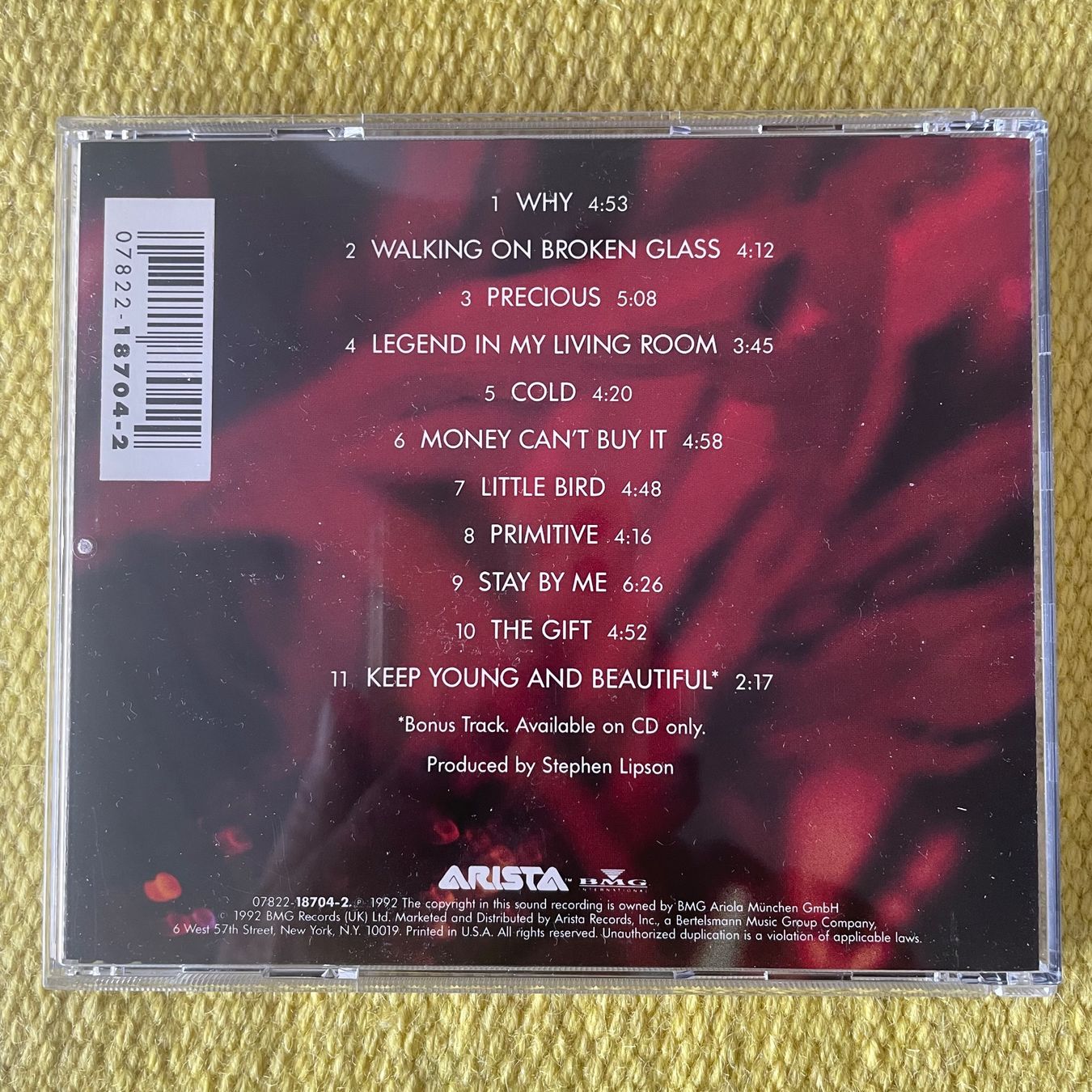 CD: ANNIE LENNOX EURYTHMICS-DIVA – Usato da Rorschacherberg venduto da CD-Roli 1