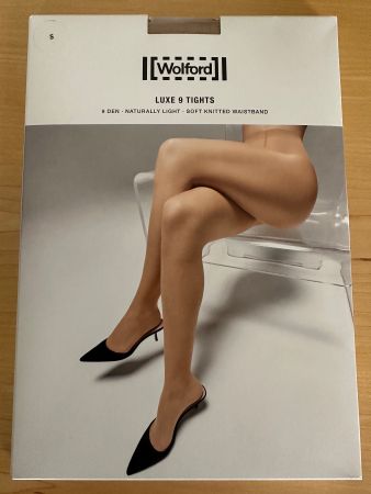 Wolford Luxe 9, Gr. 36/S, Farbe fairly light