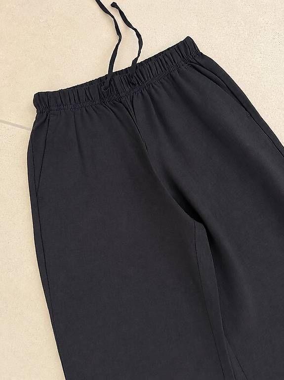 Pantaloni: Leinenhose Schwarz Gr. XS NEW – Usato da Merlischachen venduto da GlamGarb 2