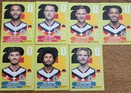 Panini Sticker WM 2026 - GER 3/4/10/12/17/19/20