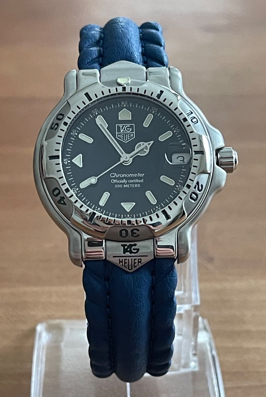 Tag Heuer Uhren: 1995 TAG Heuer Chronometer Automatic Ref WH5213-K1 revidiert – Gebraucht aus Embrach von Canderau 4