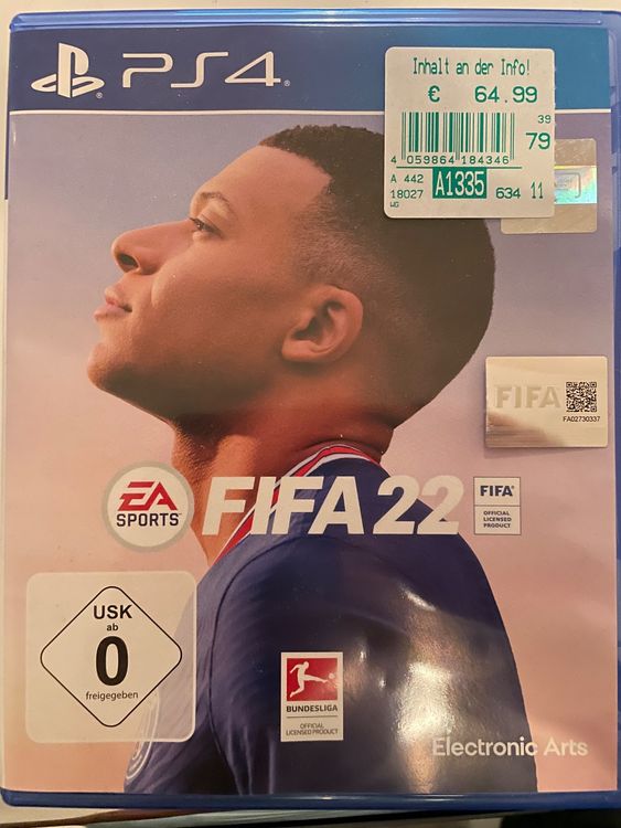 FIFA 22 PS4 Kaufen auf Ricardo