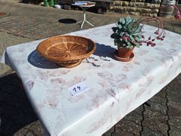 Besondere Weidenschale / Präsentationskorb