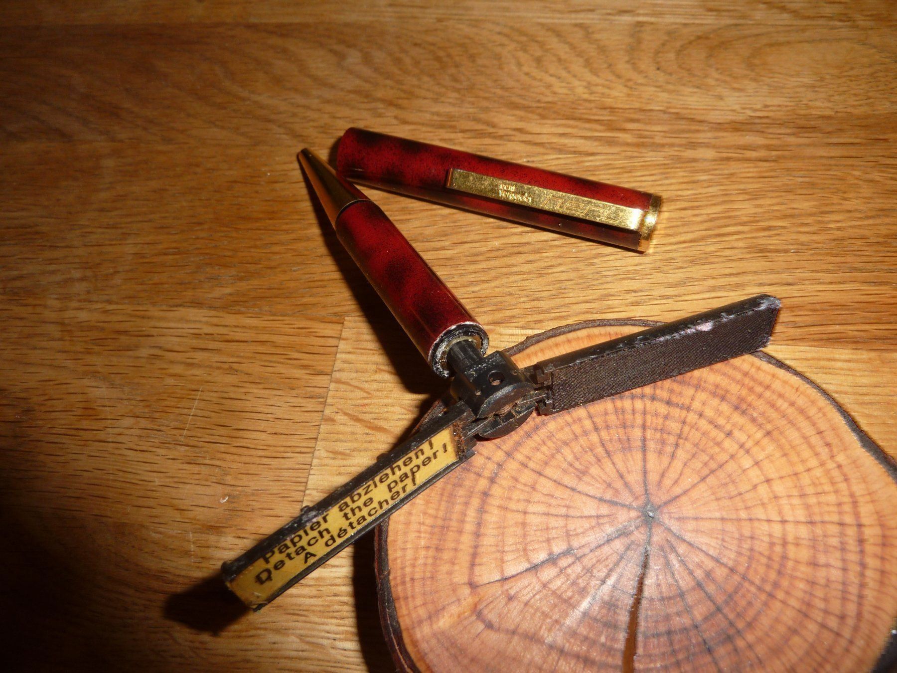 Stifte & Marker: HERI vintage Kugelschreiber mit Stempel – Gebraucht aus Hochfelden von swissice 3