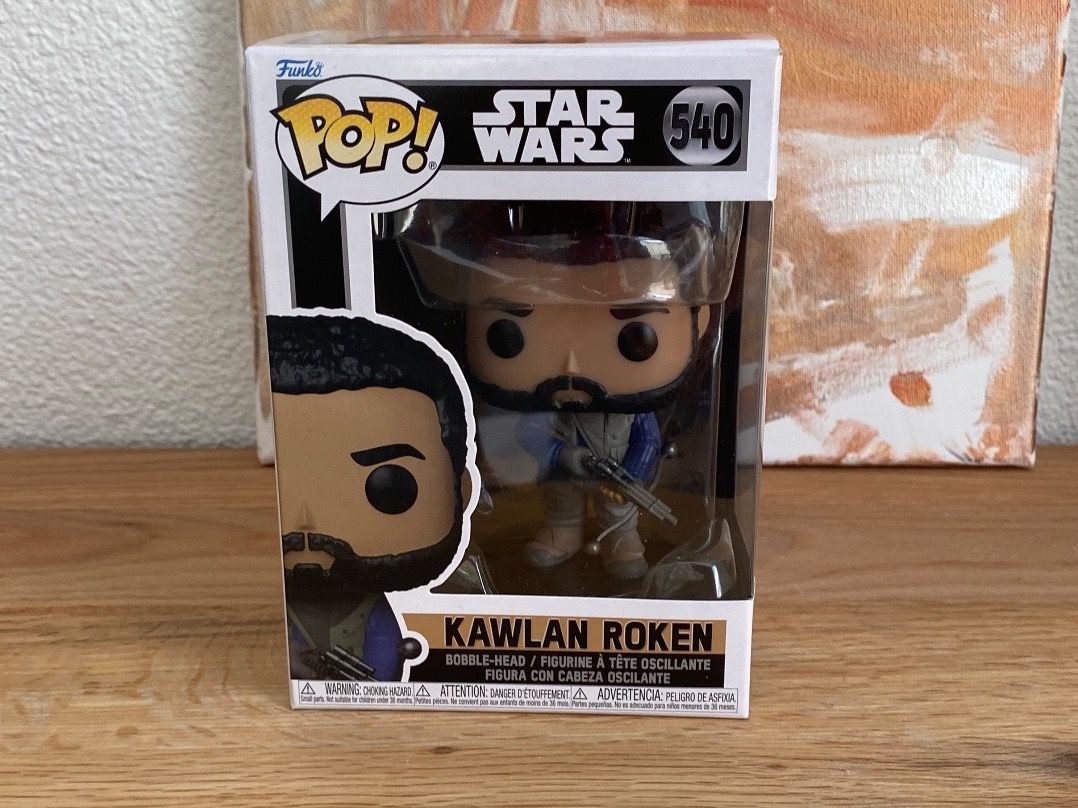 Funko Statuette: Funko Pop - Star Wars - Kawlan Roken #540 – Nuovo e nell'imballaggio originale da Oensingen venduto da CSCollectors