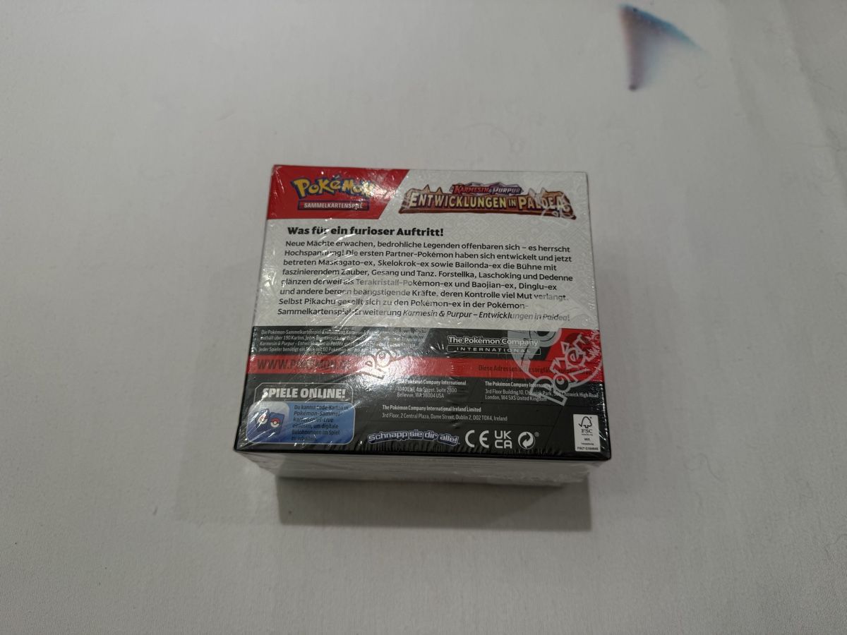 Pokémon Sammelbilder & Trading cards: Pokemonkarten Display Entwicklung in Paldea – Neu und originalverpackt aus eglisau von schmied1992 1