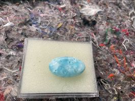 Natürlicher Larimar Dom. Rep. 22x13mm