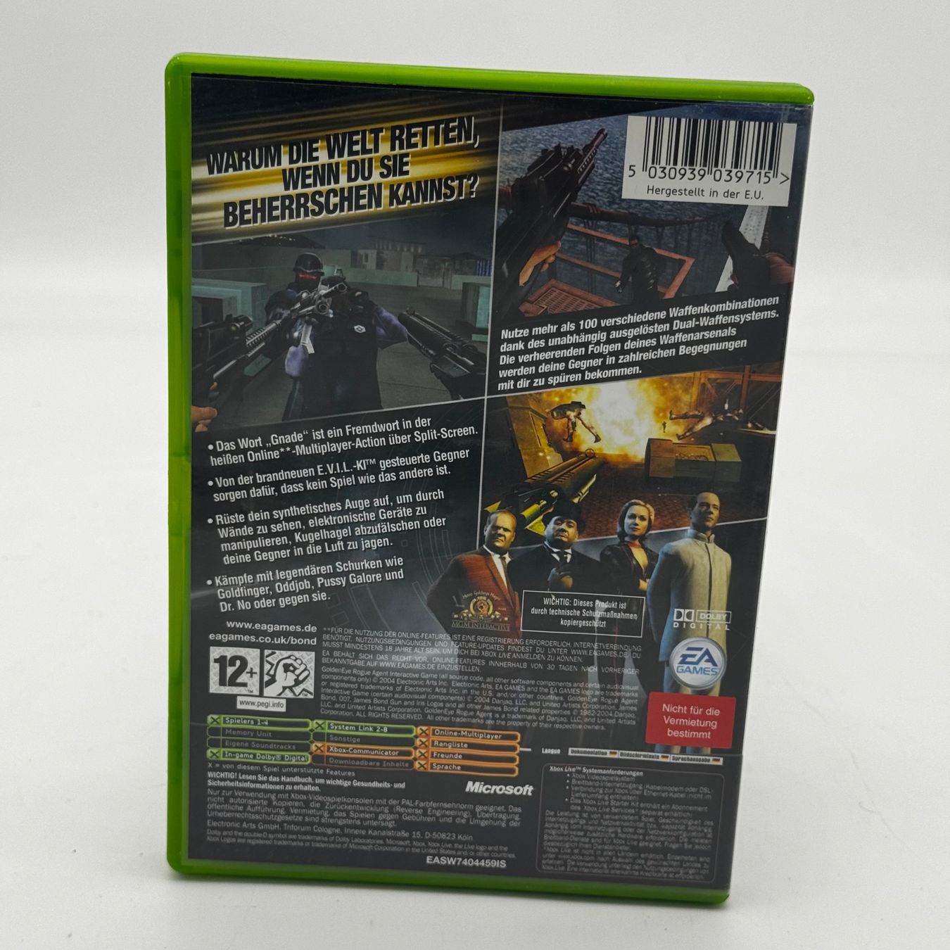 Microsoft Giochi: GoldenEye Rogue Agent | Xbox | komplett mit Anleitung – Usato da Kloten venduto da Warehouse81 1