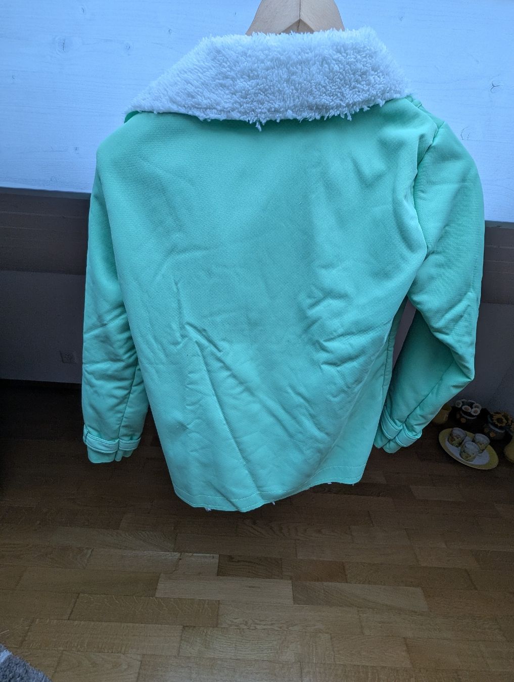 Giacche: Mintgrüne Herbstjacke mit Teddyfutter, Grösse S – Nuovo e nell'imballaggio originale da Schongau venduto da Netwick 5