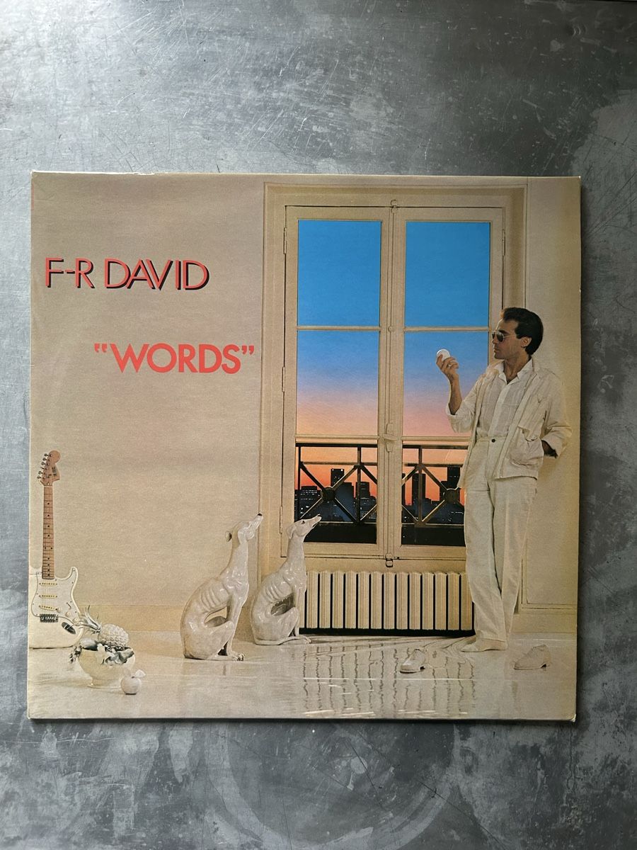 Dischi in vinile: Words - F.R. David - LP, Synth-Pop, Disco [1982] – Usato da Winterthur venduto da lenolson