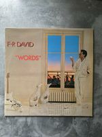 Words - F.R. David - LP, Synth-Pop, Disco [1982]