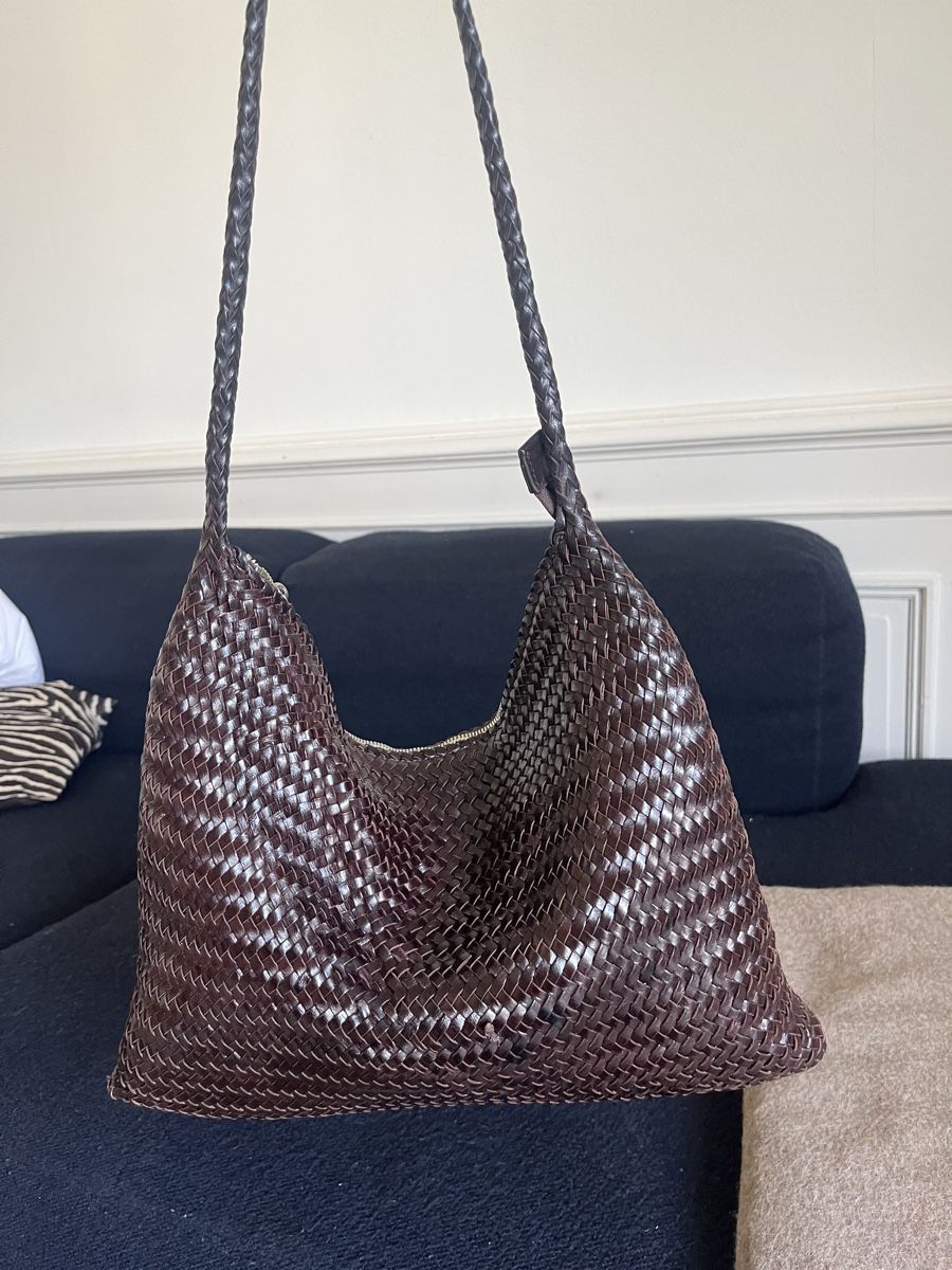 Massimo Dutti Borse da donna: Massimo dutti woven leather bag – Usato da zürich venduto da schmid1234