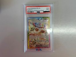 Eevee Ex 167/131 PSA 9 Prismatic Evolution EN