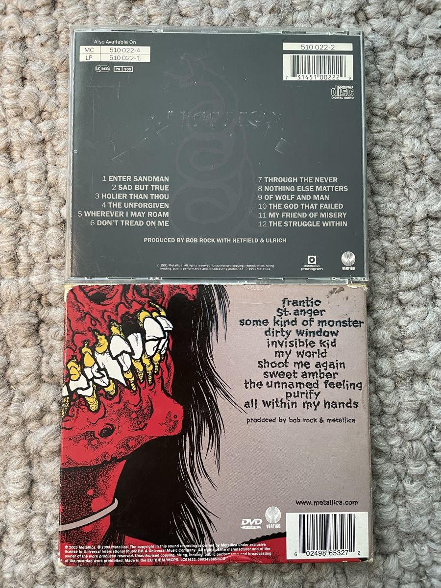 CD: 2x Metallica  – Usato da Reinach AG venduto da trigger7811 1