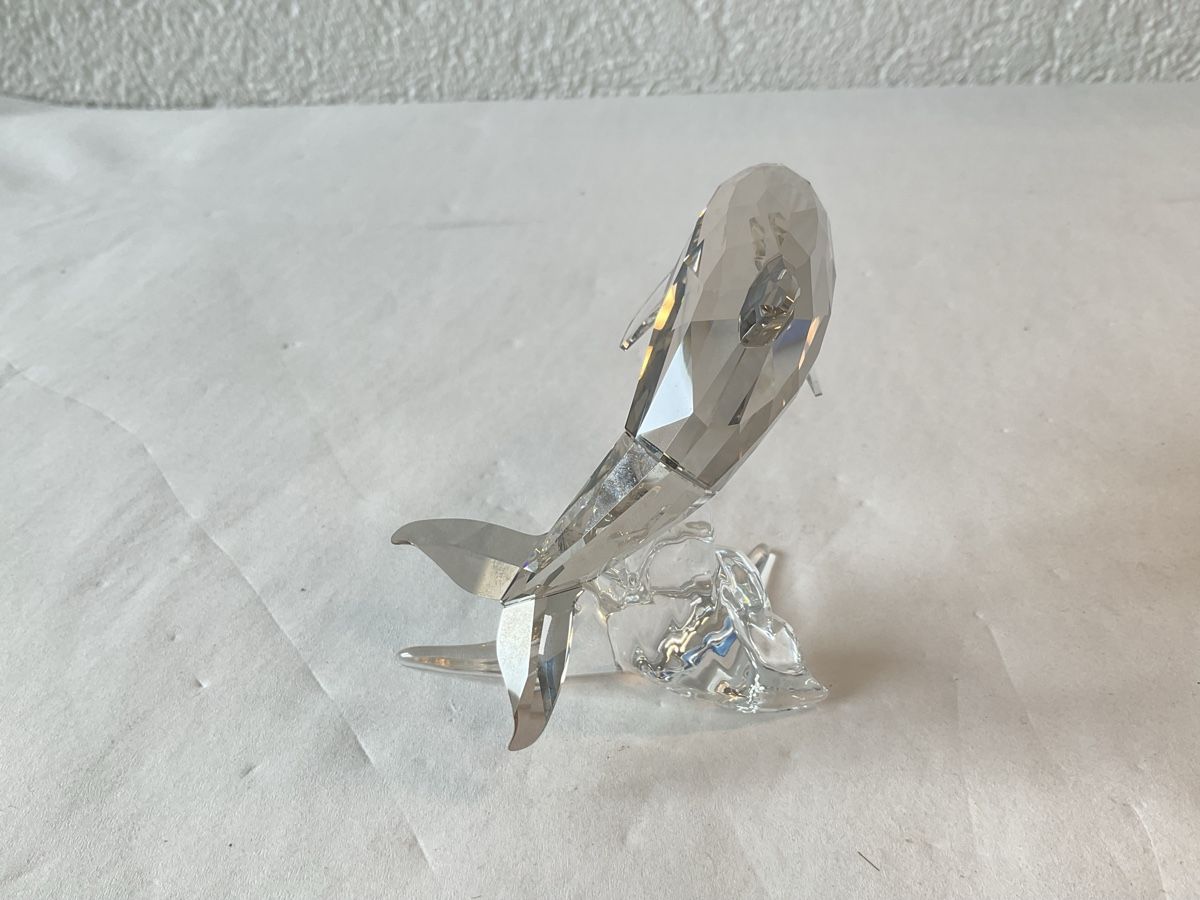 Swarovski Statuette: Swarovski Crystal, Dolphin Mother  – Usato da Malleray venduto da Robot12 5