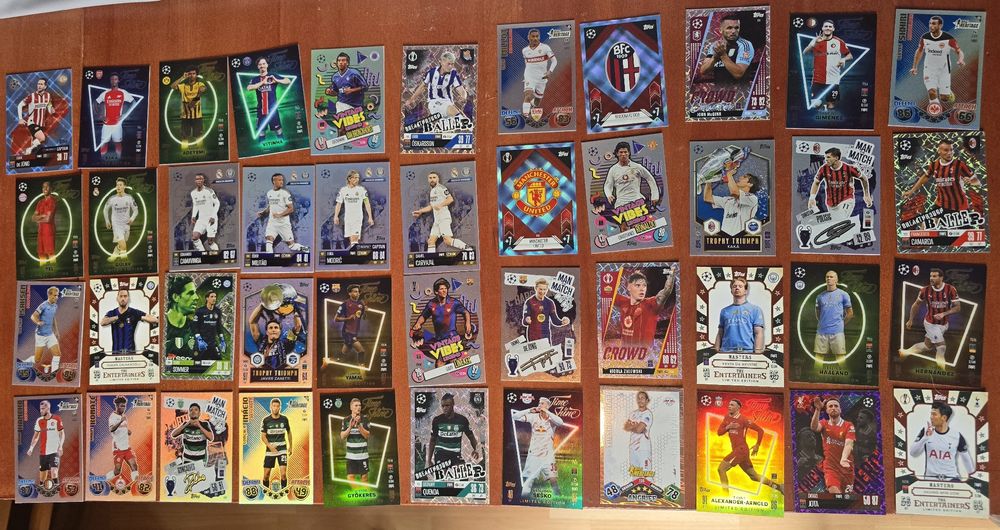 Topps Carte collezionabili: Topps Champions League Karten, 44 Stück, Top Zustand! – Usato da Niederurnen venduto da davidj02